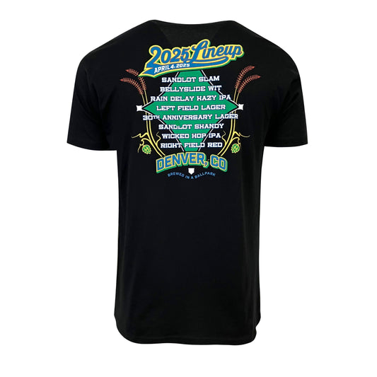 The Sandlot Brewery 2025 Line-Up Tee