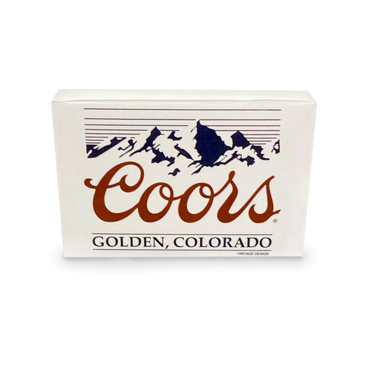 Vintage Mountain Logo Playing Cards