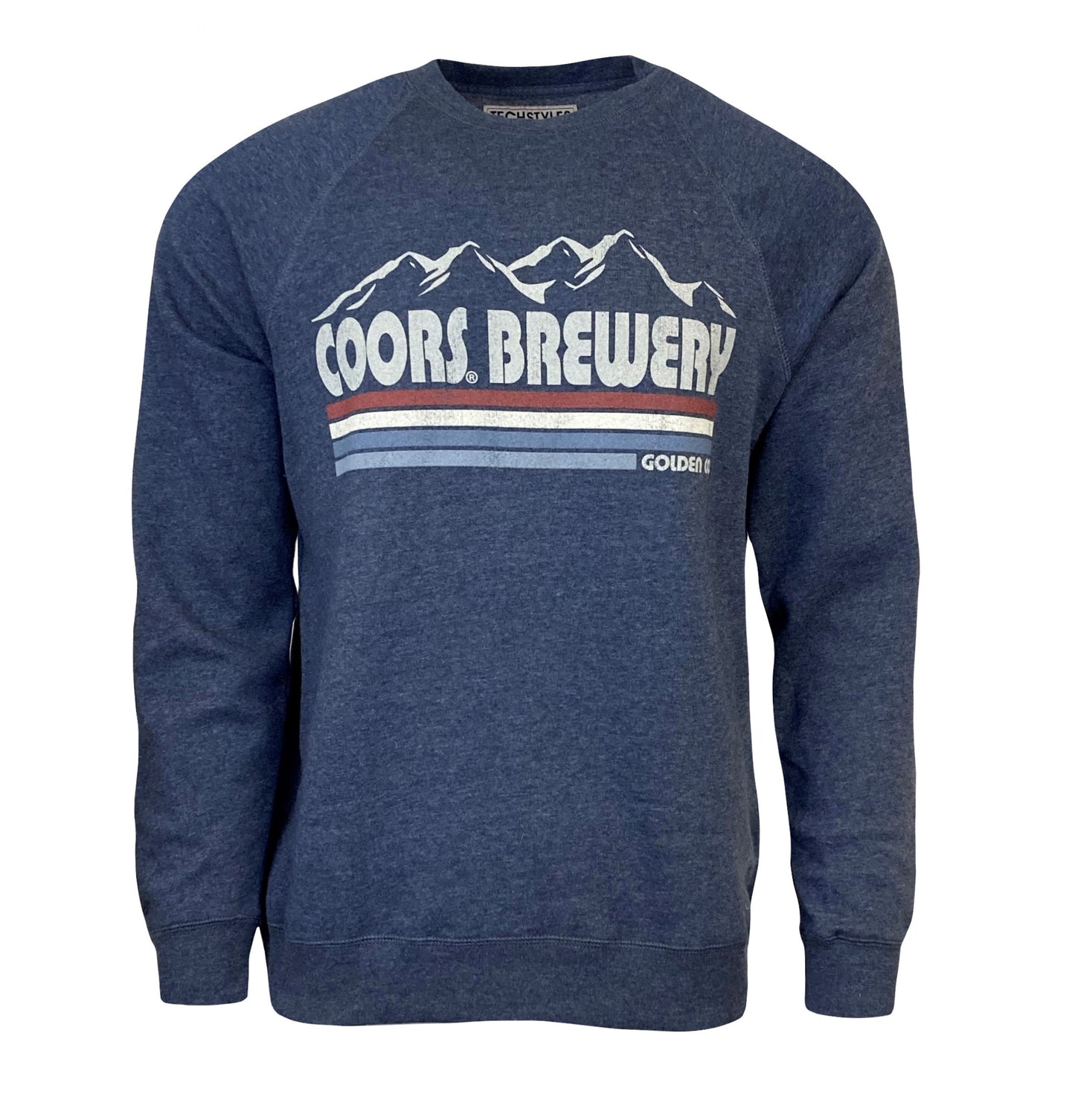 Mountain Stripe Crewneck
