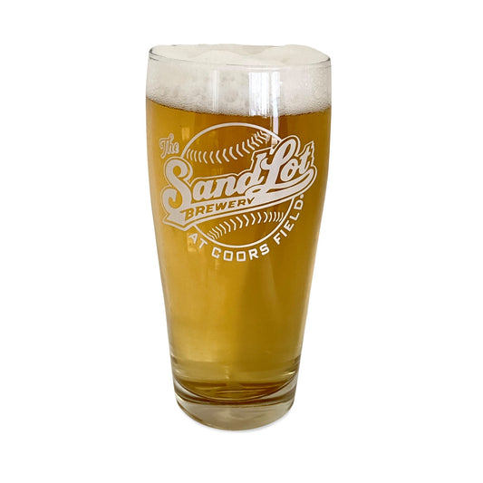 The Sandlot Brewery 20 oz. Glass