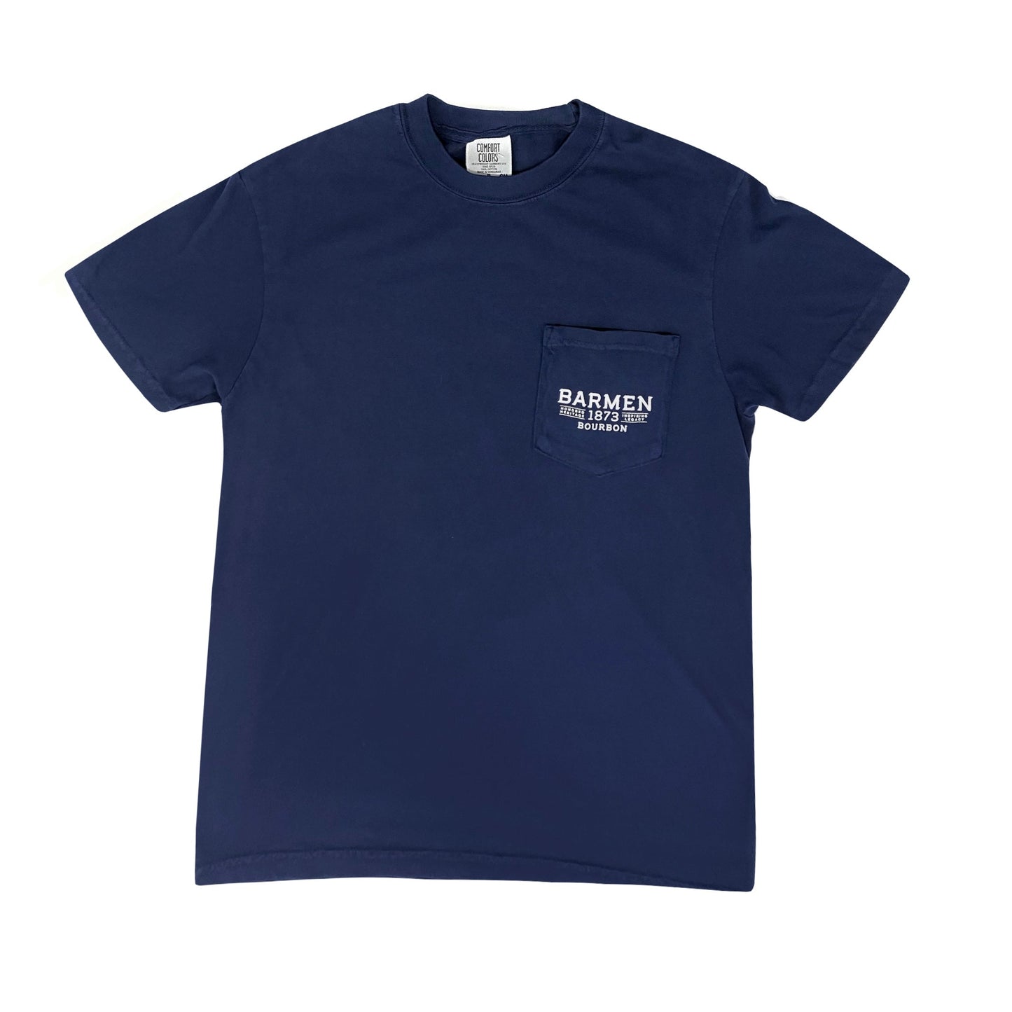 BARMEN 1873 COMFORT COLORS POCKET TEE