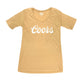 COORS SCRIPT LADIES' BURNOUT TEE