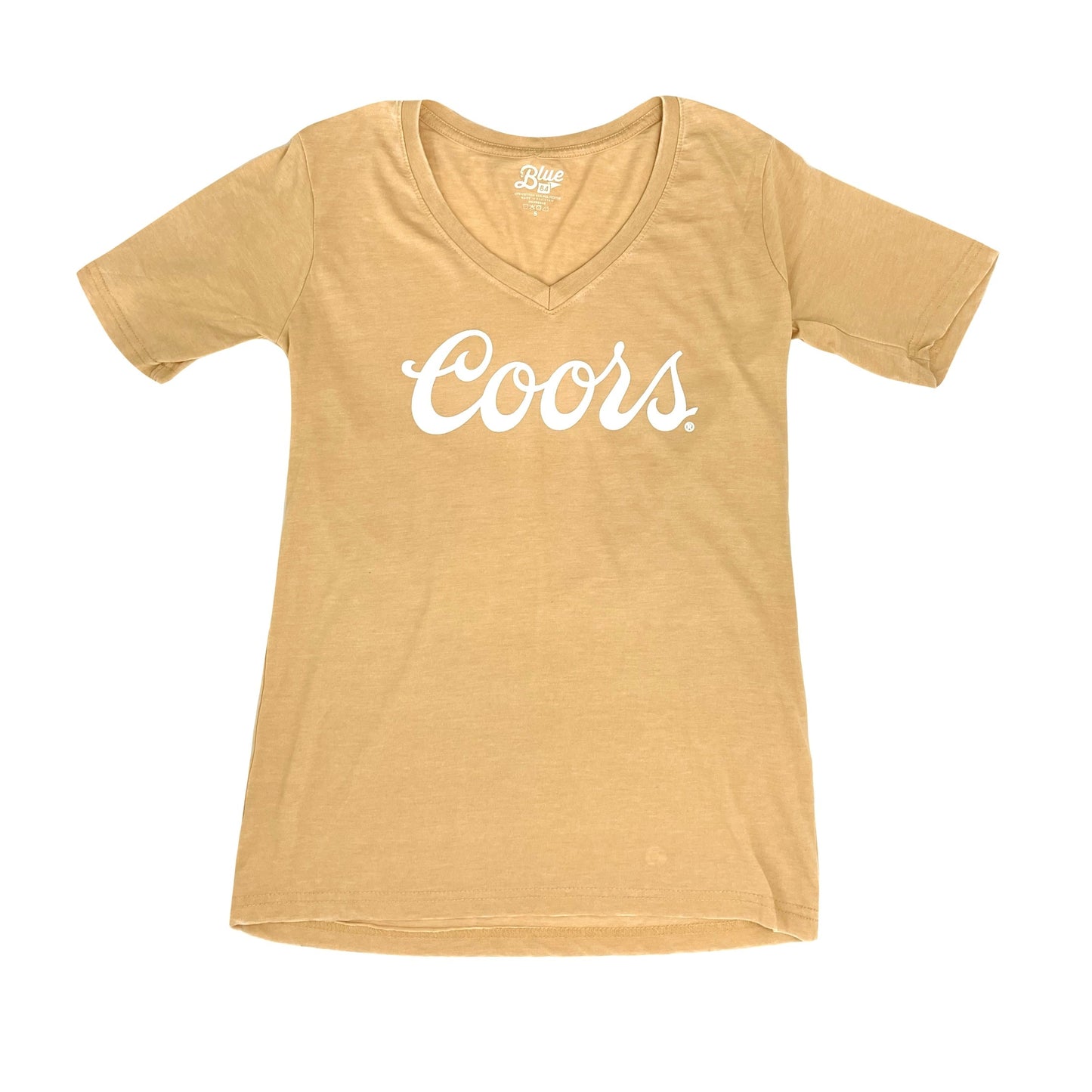 COORS SCRIPT LADIES' BURNOUT TEE