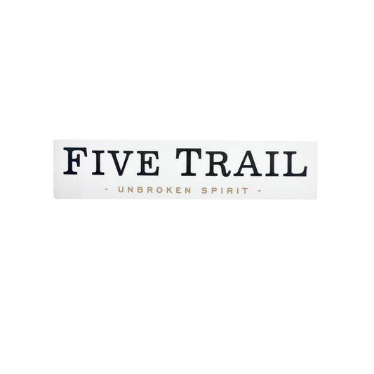 Five Trail Sticker