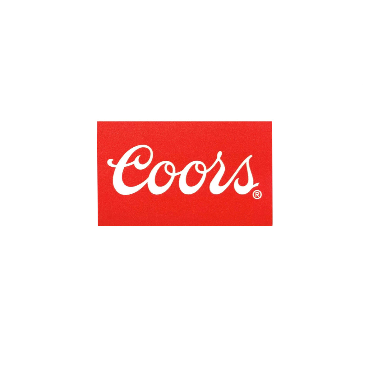 Red Coors Sticker – Coors Brewery
