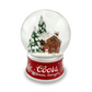 Gingerbread Snow Globe