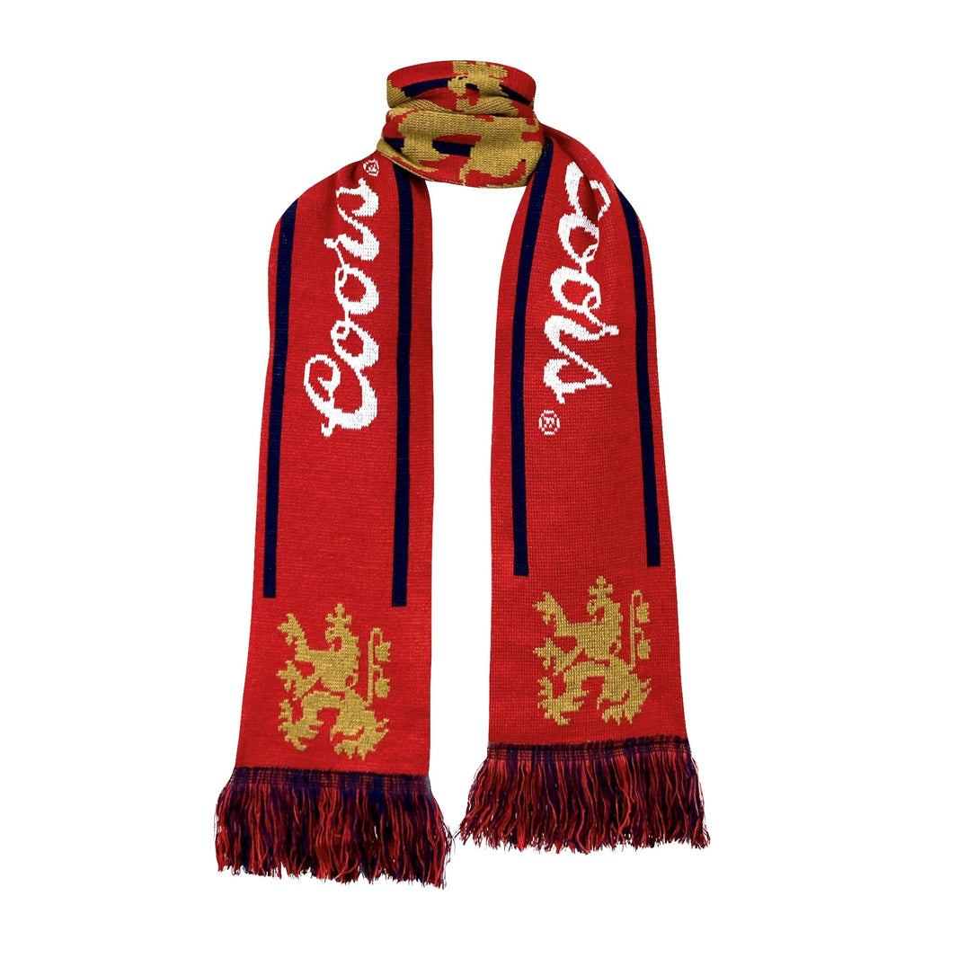 Red Knit Scarf
